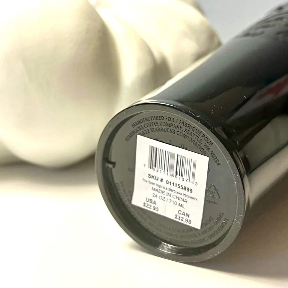 NWT, Starbucks Black Slime Venti Tumbler 2024 Halloween Release - Picture 3 of 3